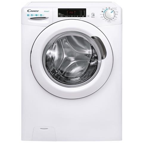 Candy CSS129TE-11 Lavatrice a carica frontale Smart Libera installazione, 9 kg, 1200 RPM, Classe D, Bianco, 16 programmi