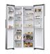 Haier HSR5918DNMP Frigo-Congelatore Total No Frost Da 90,5 Cm - Inox