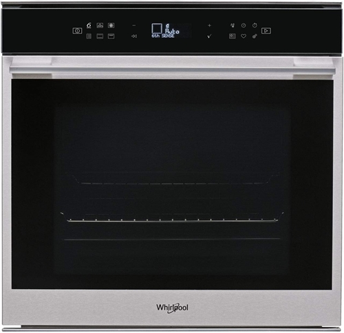 Whirlpool W7 OM4 4BS1 H 73 L A+ Nero, Acciaio inossidabile