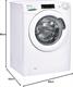 Candy Smart CSS 129TW3-11 lavatrice Caricamento frontale 9 kg 1200 Giri/min Bianco