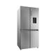 Haier Cube 83 Serie 5 HCW58F18EWMP frigorifero side-by-side Libera installazione 507 L E Platino, Acciaio inox