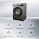 Hisense WFQP8014EVMT lavatrice Caricamento frontale 8 kg 1400 Giri/min Acciaio inox