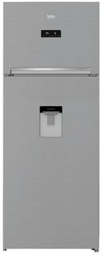 Beko RDNE455E30DSN Frigorifero Doppia Porta Capacita' 402 Litri Classe energetica F Total No Frost 185 cm Silver