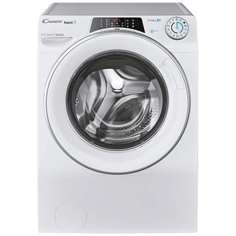 Candy RO41274DWMSE/1-S Lavatrice Slim 7 kg Classe A Profondità 45 cm Centrifuga 1200 giri Funzione Vapore